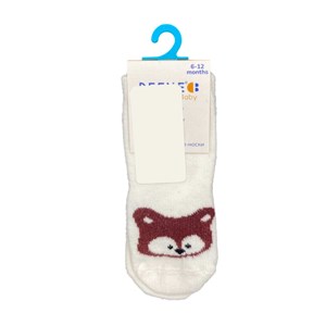 Defne Baby Bebek Çorabı E008-24 Ekru