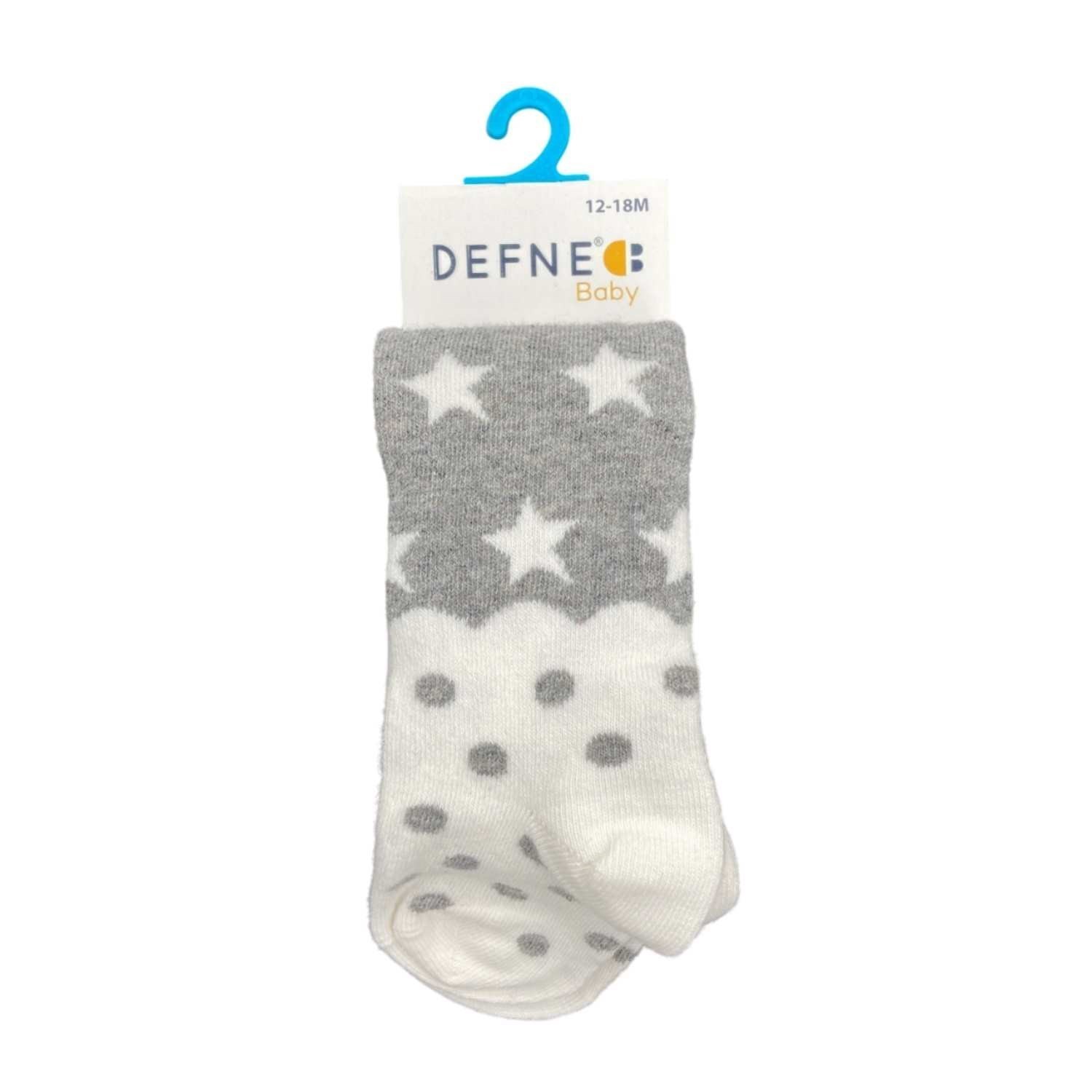 Defne Baby Bebek Külotlu Çorap 006-21 Gri