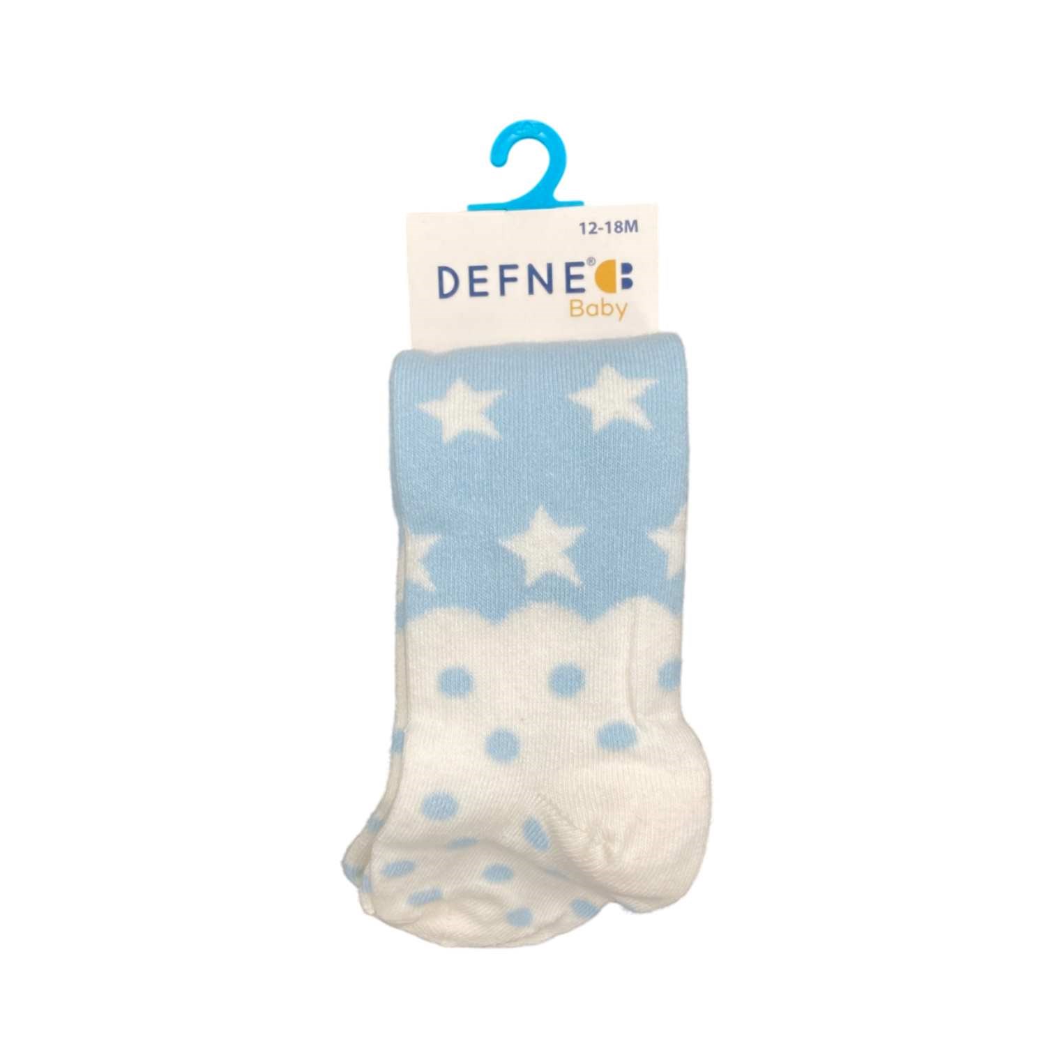 Defne Baby Bebek Külotlu Çorap 006-21 Mavi