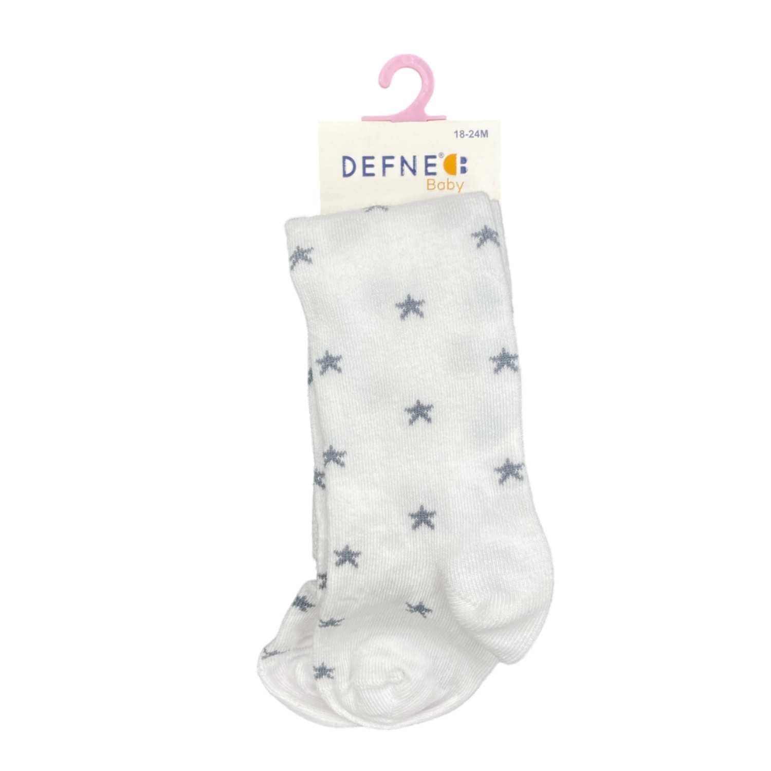 Defne Baby Bebek Külotlu Çorap 019-21 Beyaz