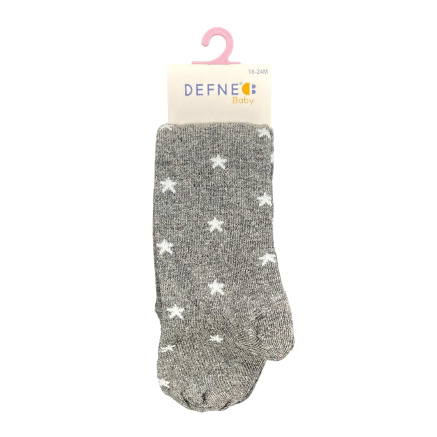 Defne Baby Bebek Külotlu Çorap 019-21 Gri