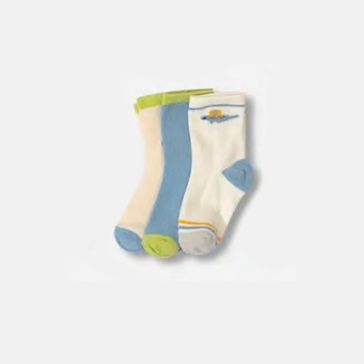Defne Baby 3Lü Bebek Çorabı 022-22 Ekru