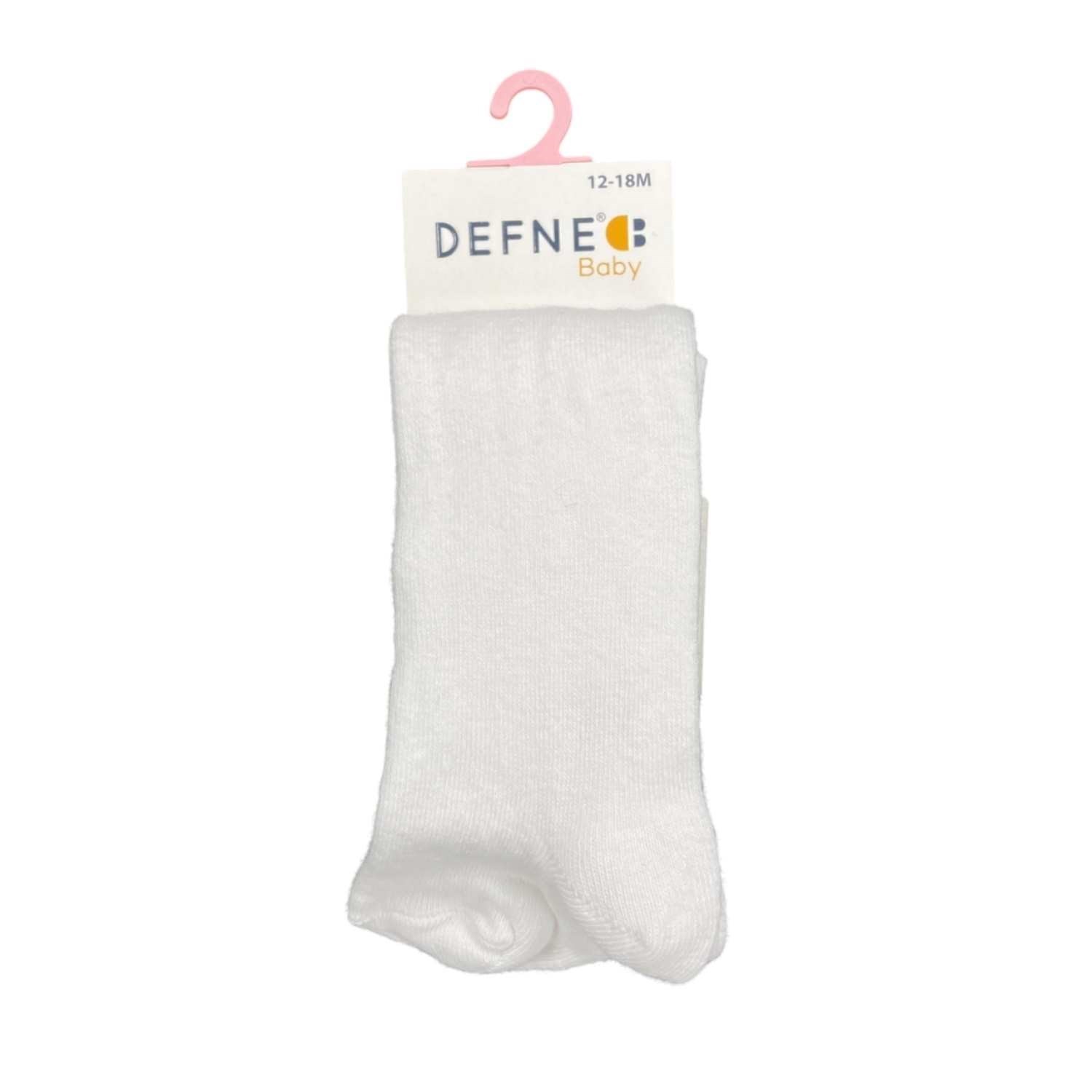 Defne Baby Bebek Külotlu Çorap J005-21 Beyaz