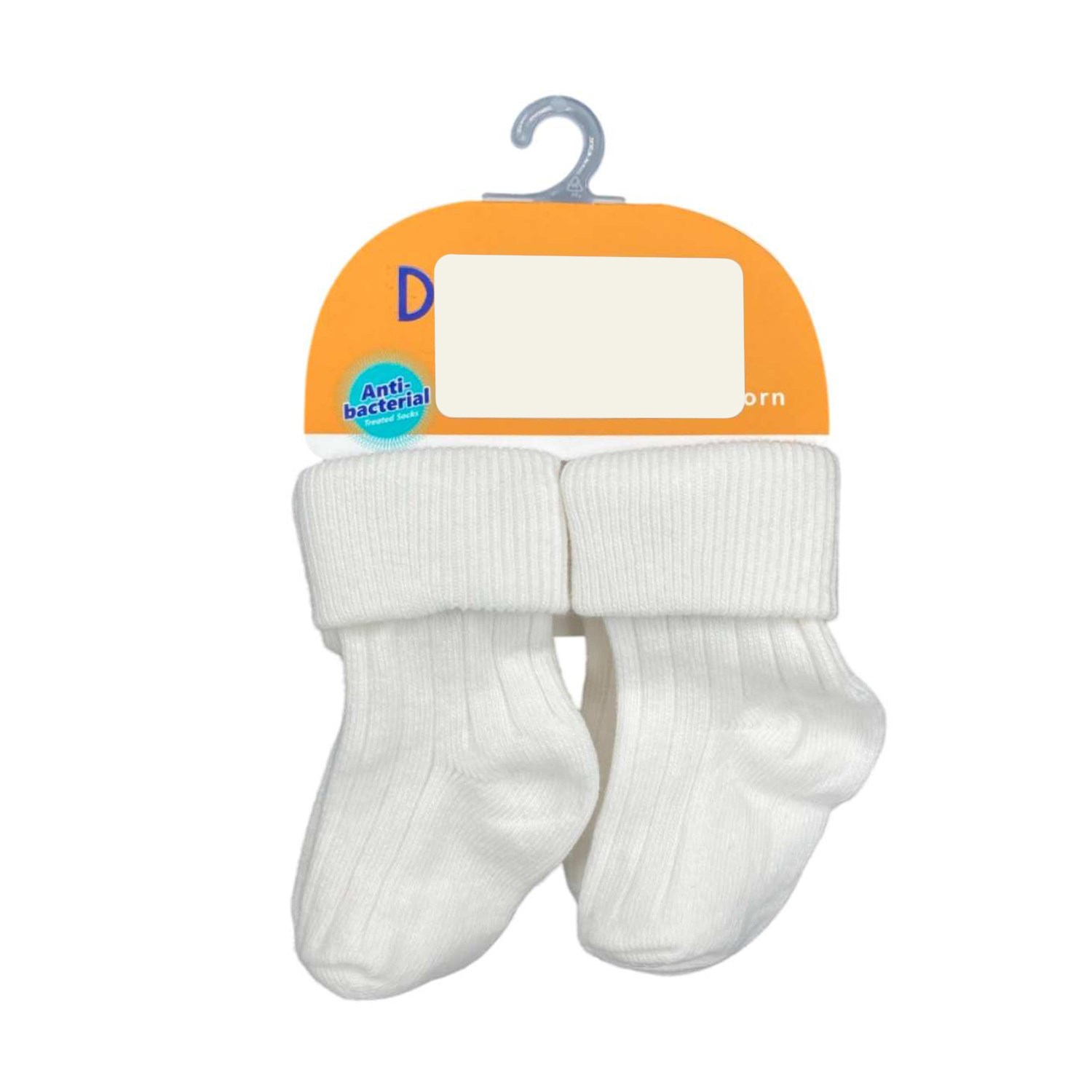Defne Baby 2'li Bebek Çorabı U004-24 Ekru