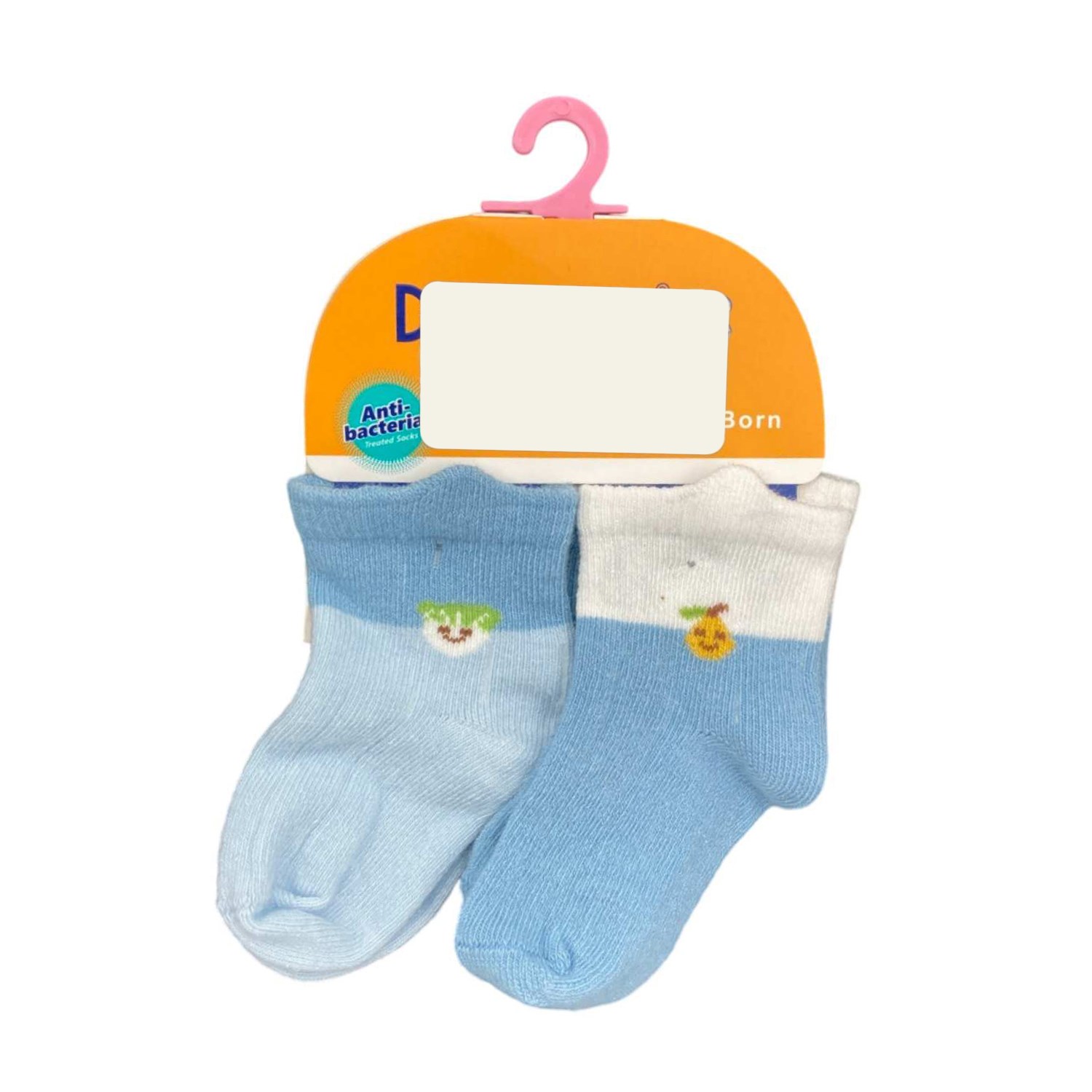Defne Baby 2'li Bebek Çorabı K002-24 Mavi