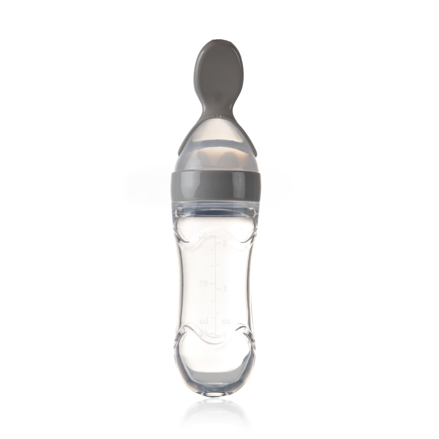 BabyJem Sıkmalı Kaşık 806 Gri