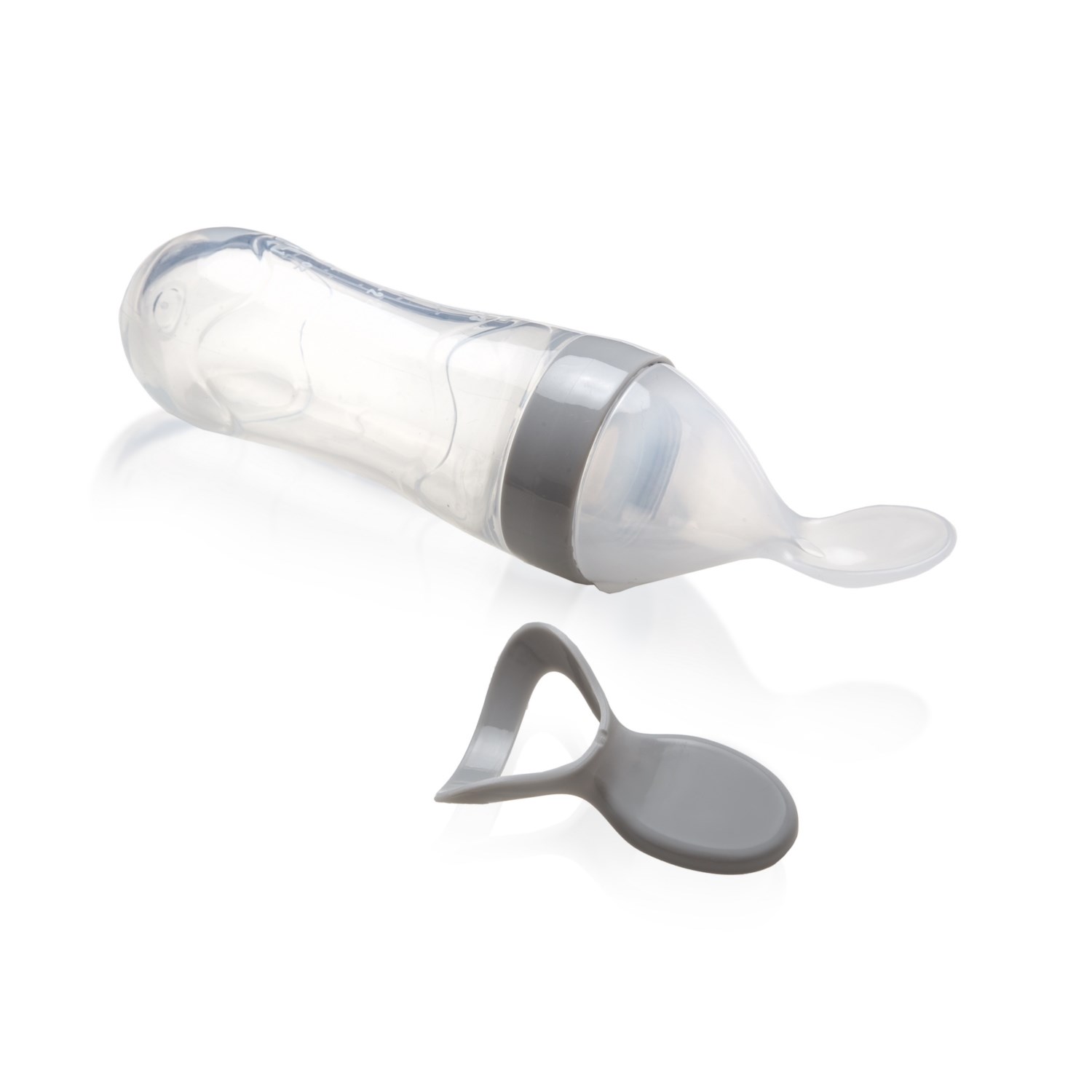 BabyJem Sıkmalı Kaşık 806 Gri