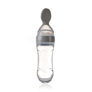 BabyJem Sıkmalı Kaşık 806 Gri