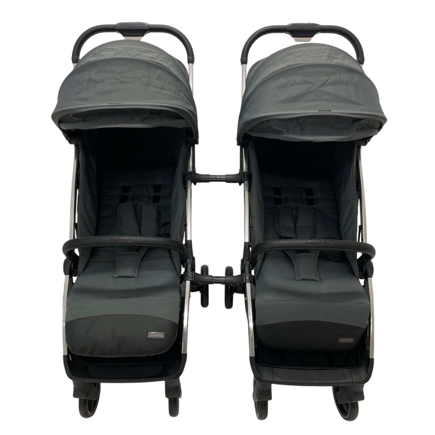 Kraft Trip İkiz Bebek Arabası Grey