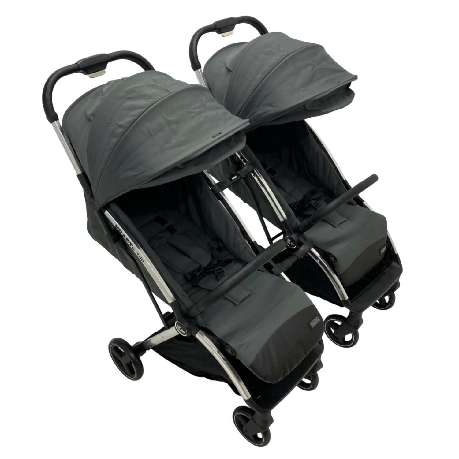 Kraft Trip İkiz Bebek Arabası Grey