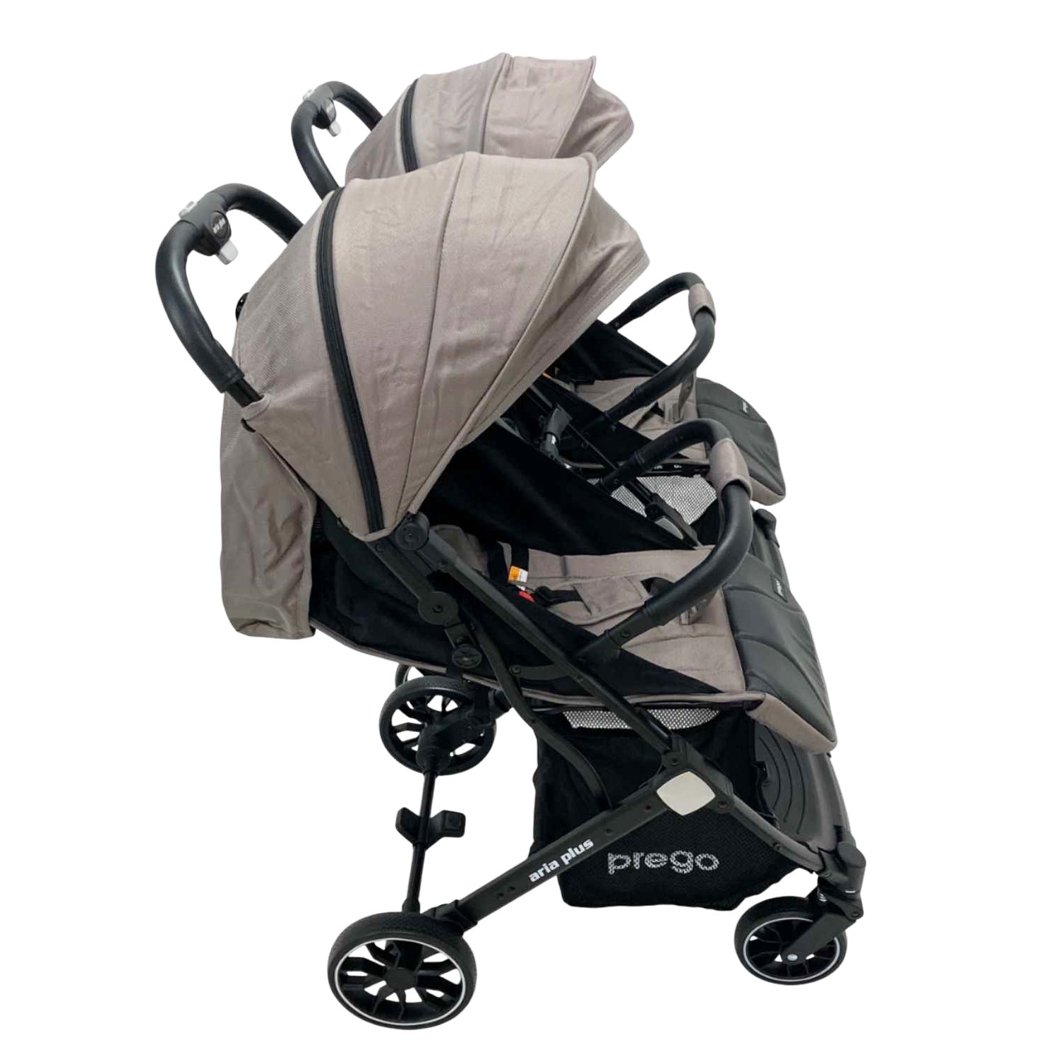 Prego Aria Plus İkiz Bebek Arabası Bej