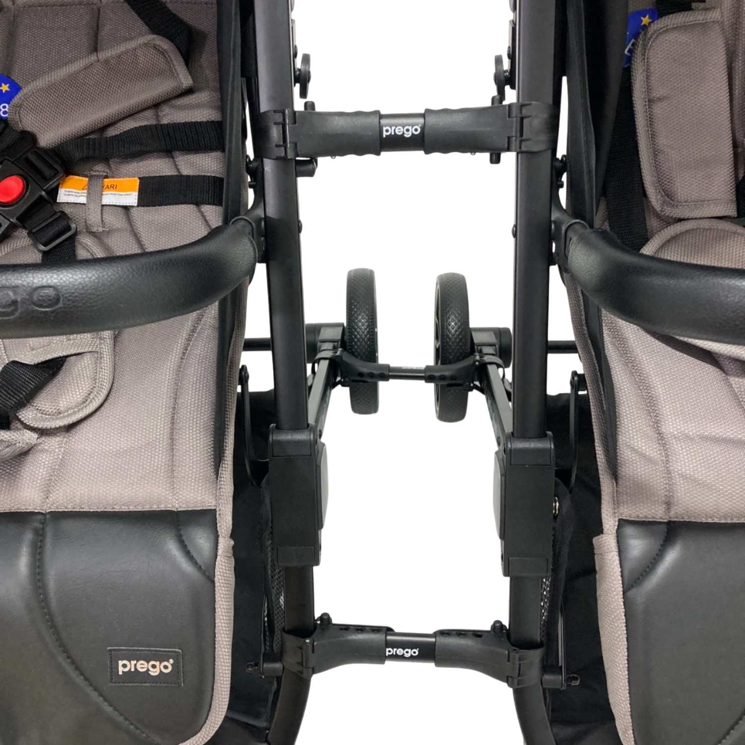 Prego Aria Plus İkiz Bebek Arabası Bej