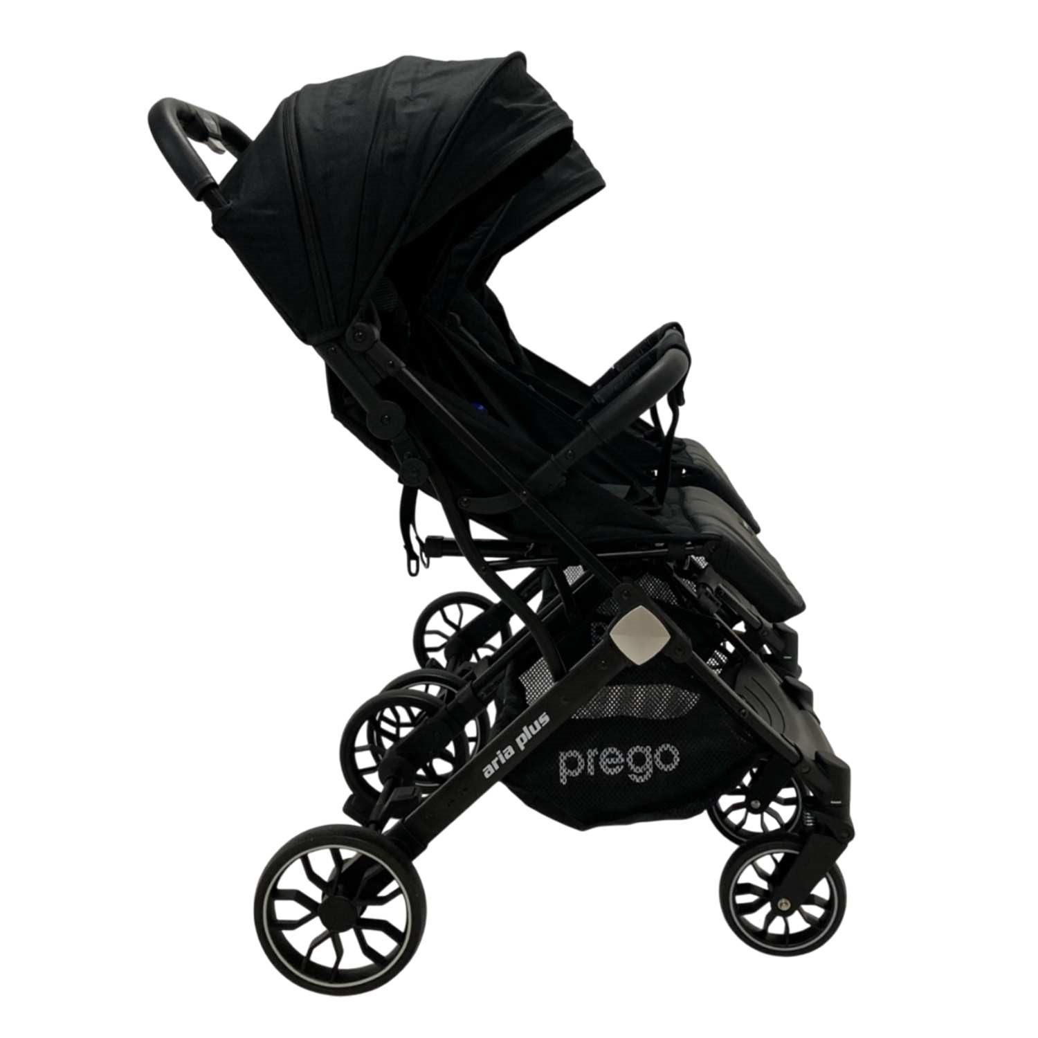 Prego Aria Plus İkiz Bebek Arabası Siyah