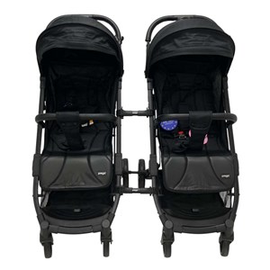 Prego Aria Plus İkiz Bebek Arabası Siyah