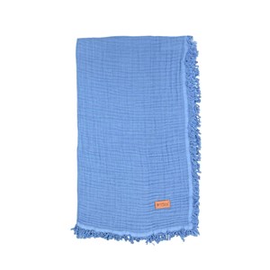 Tiffany Baby Müslin Battaniye 100x100 Cm 80080 İndigo