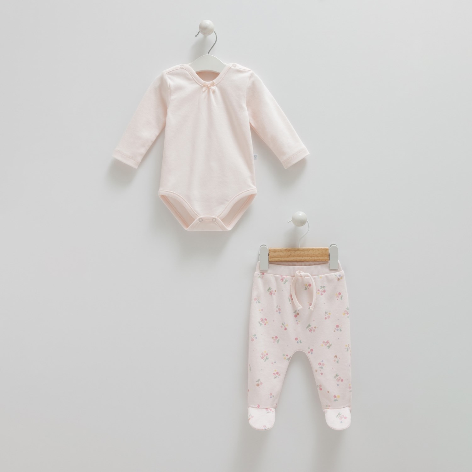 Caramell Cherry Baby Body ve Pantolon 1216 Pembe
