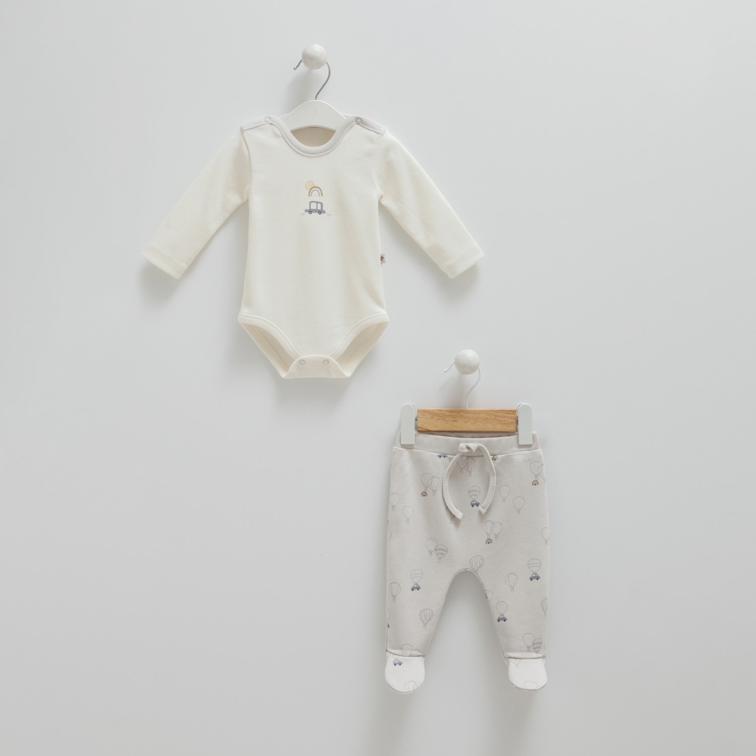 Caramell Flaying Cars Body ve Pantolon 1201 Gri