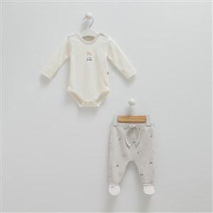 Caramell Flaying Cars Body ve Pantolon 1201 Gri