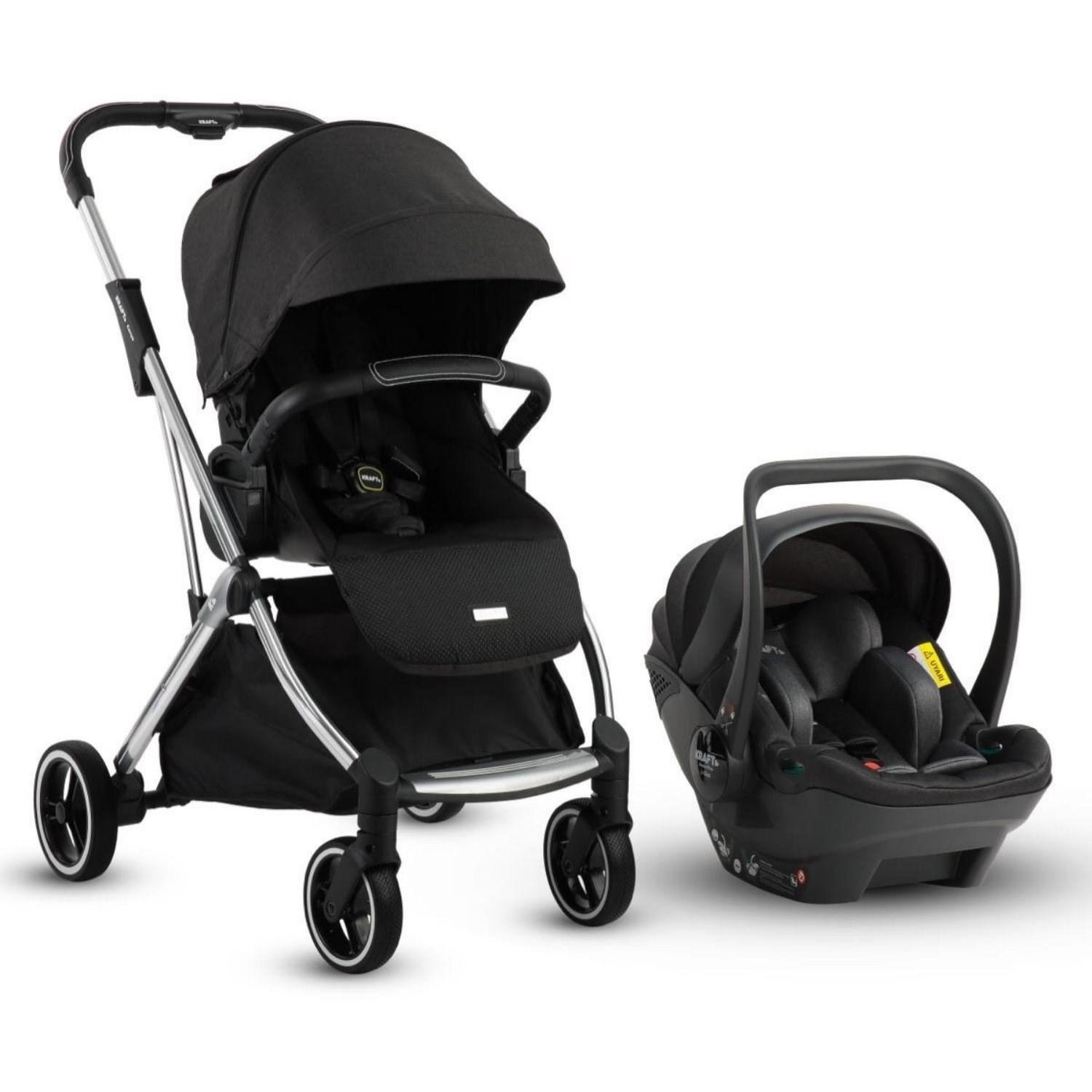 Kraft Kenya I Size Travel Sistem Bebek Arabası Black