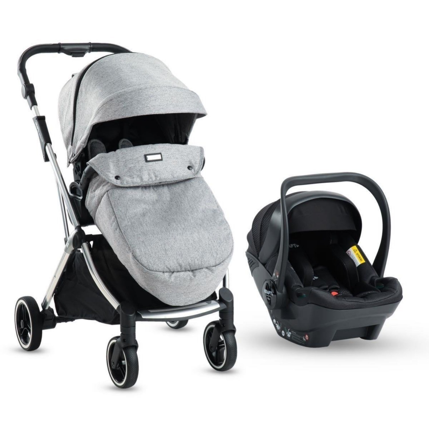 Kraft Kenya I Size Travel Sistem Bebek Arabası Grey