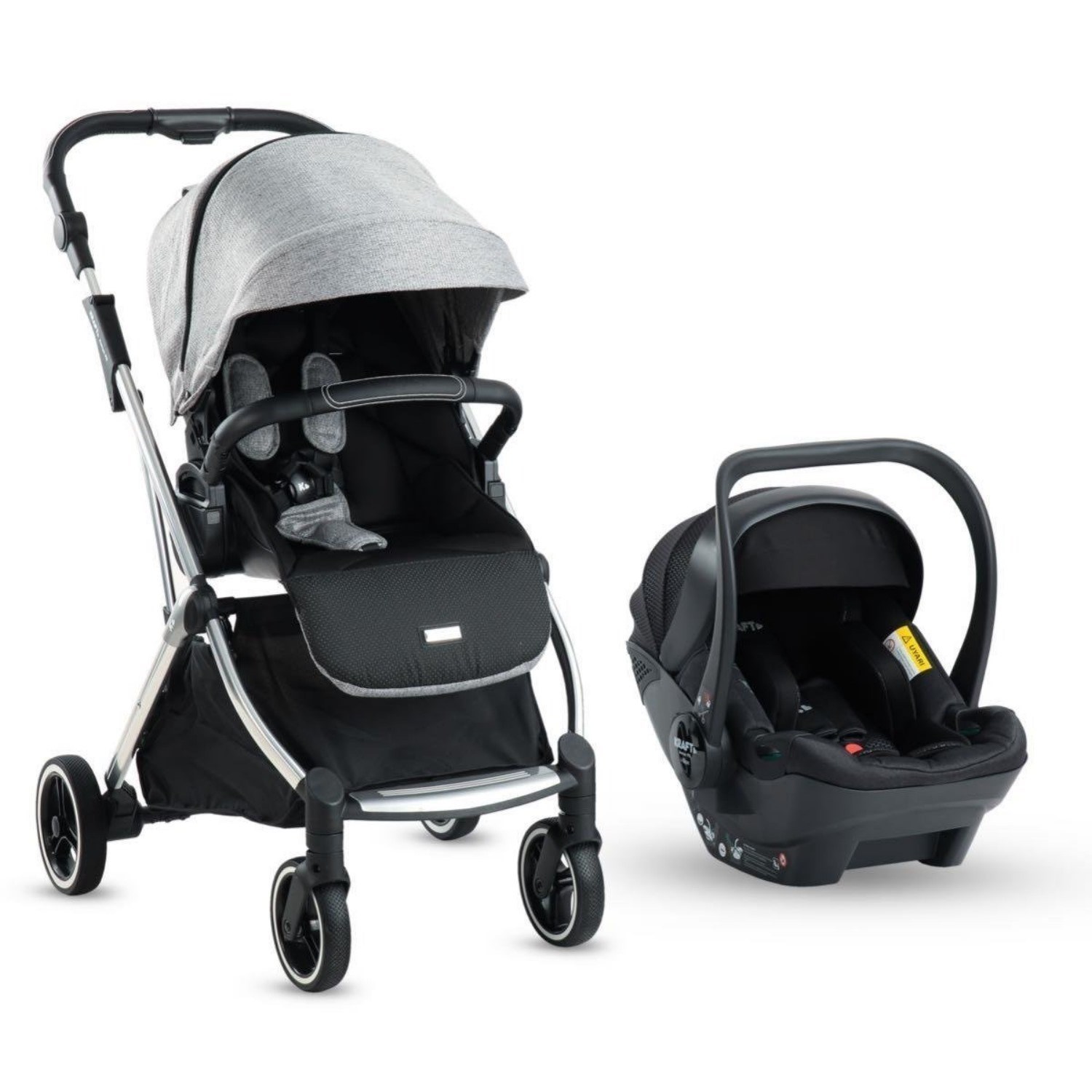 Kraft Kenya I Size Travel Sistem Bebek Arabası Grey