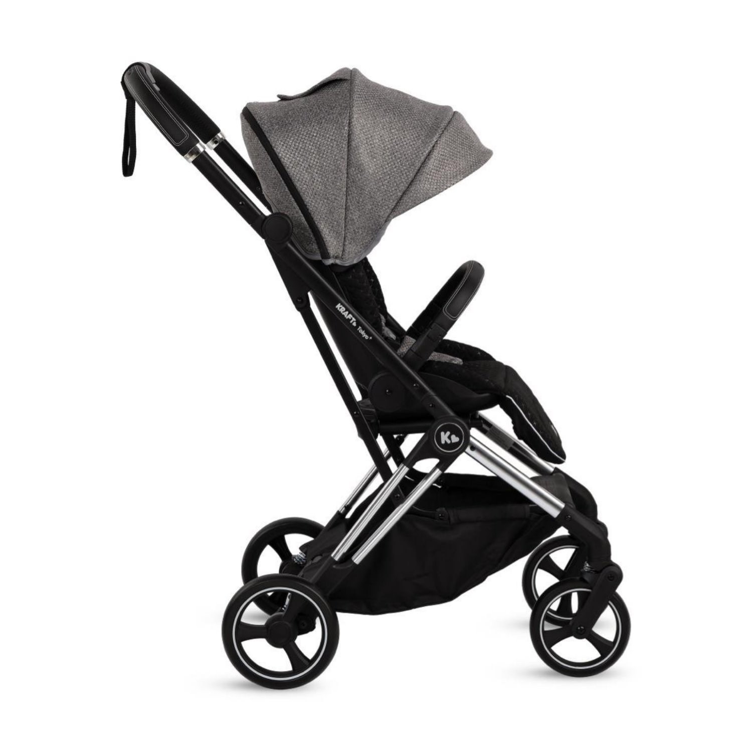 Kraft Tokyo Plus Travel Sistem Bebek Arabası Black-Grey
