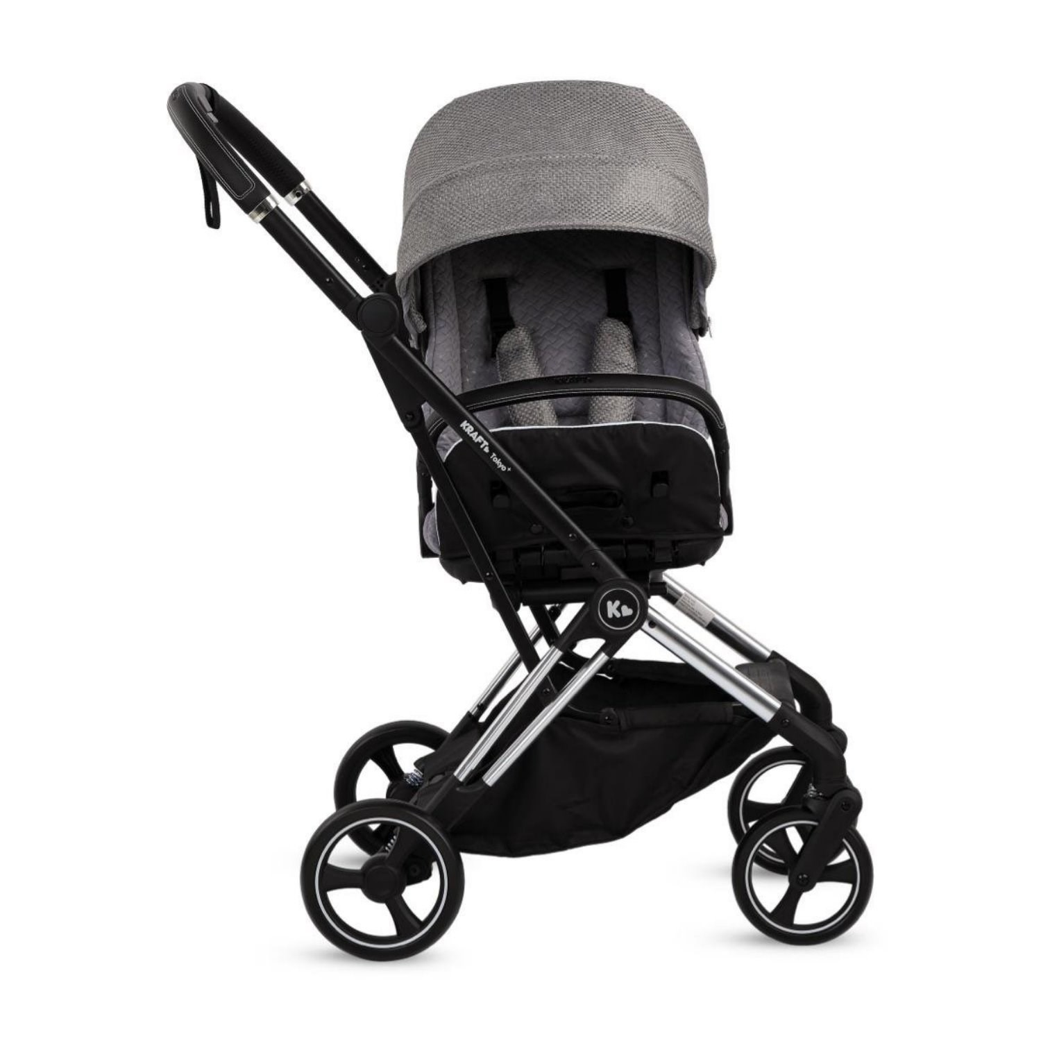 Kraft Tokyo Plus Travel Sistem Bebek Arabası Black-Grey