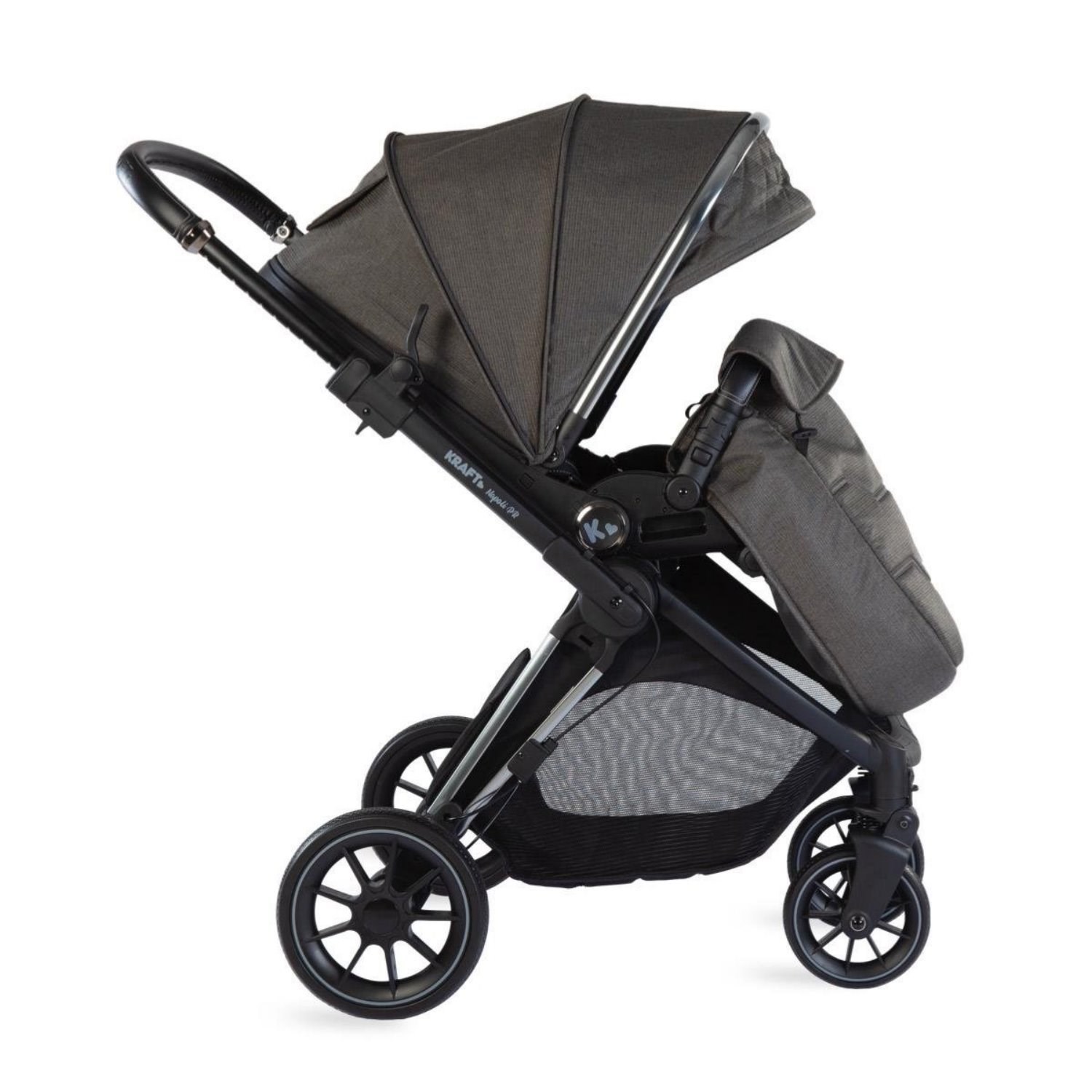 Kraft Napoli PR Travel Sistem Bebek Arabası Grey