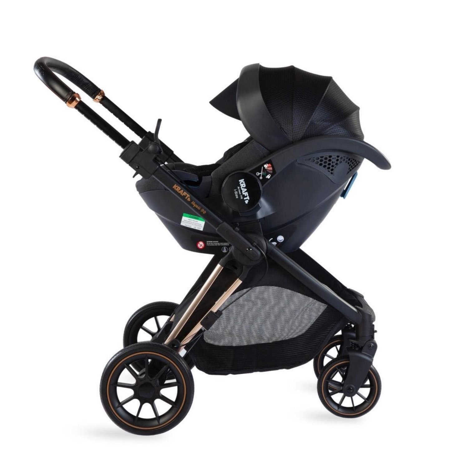 Kraft Napoli PR Travel Sistem Bebek Arabası Grey