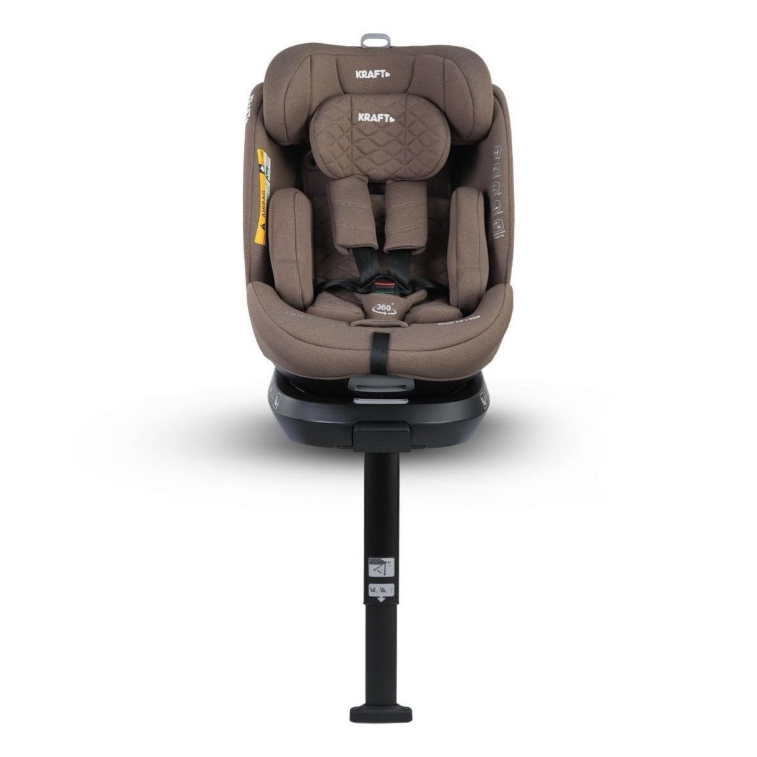 Kraft Royal PR I-Size Oto Koltuğu 40 Cm - 150 Cm Brown