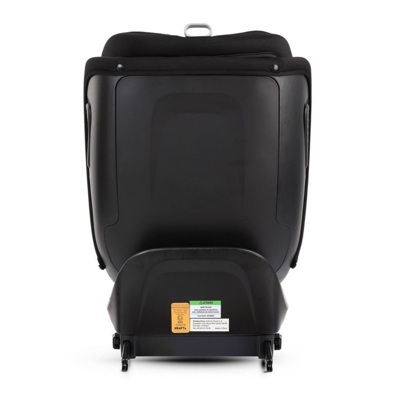 Kraft Royal PR I-Size Oto Koltuğu 40 Cm - 150 Cm Dark Grey