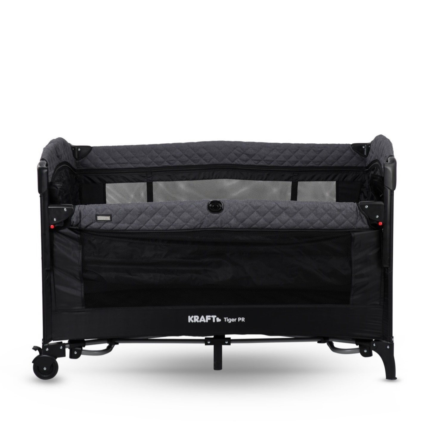 Kraft Tiger PR Anne Yanı Oyun Parkı 70x120 Cm Dark Grey