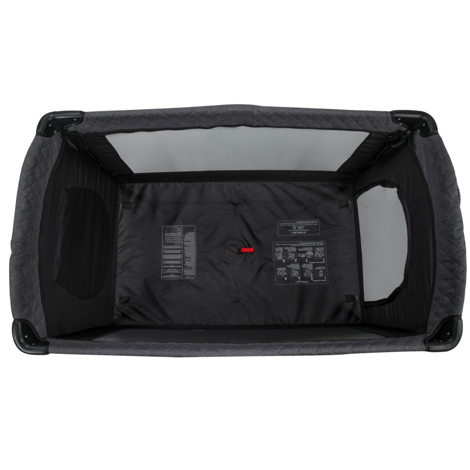 Kraft Tiger PR Anne Yanı Oyun Parkı 70x120 Cm Dark Grey