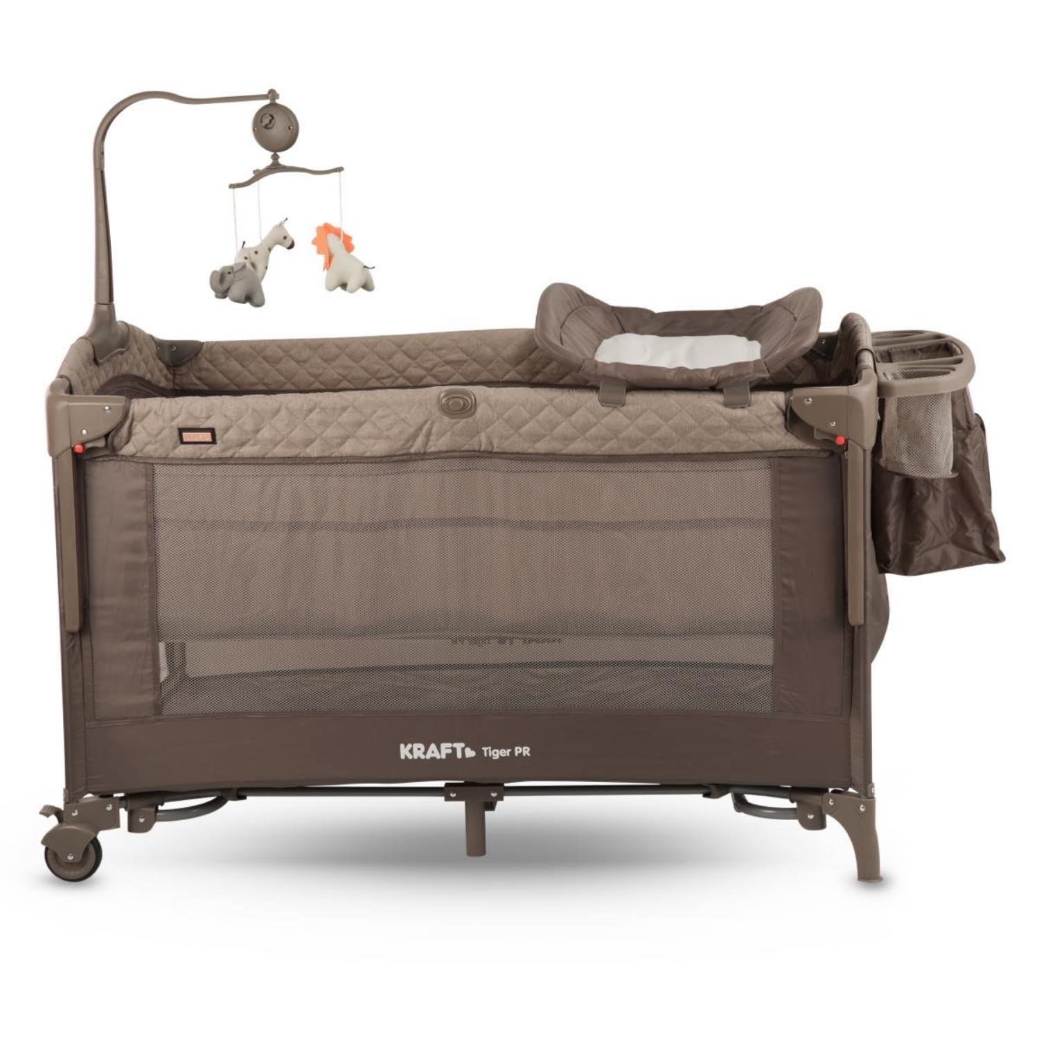 Kraft Tiger PR Anne Yanı Oyun Parkı 70x120 Cm Light Beige