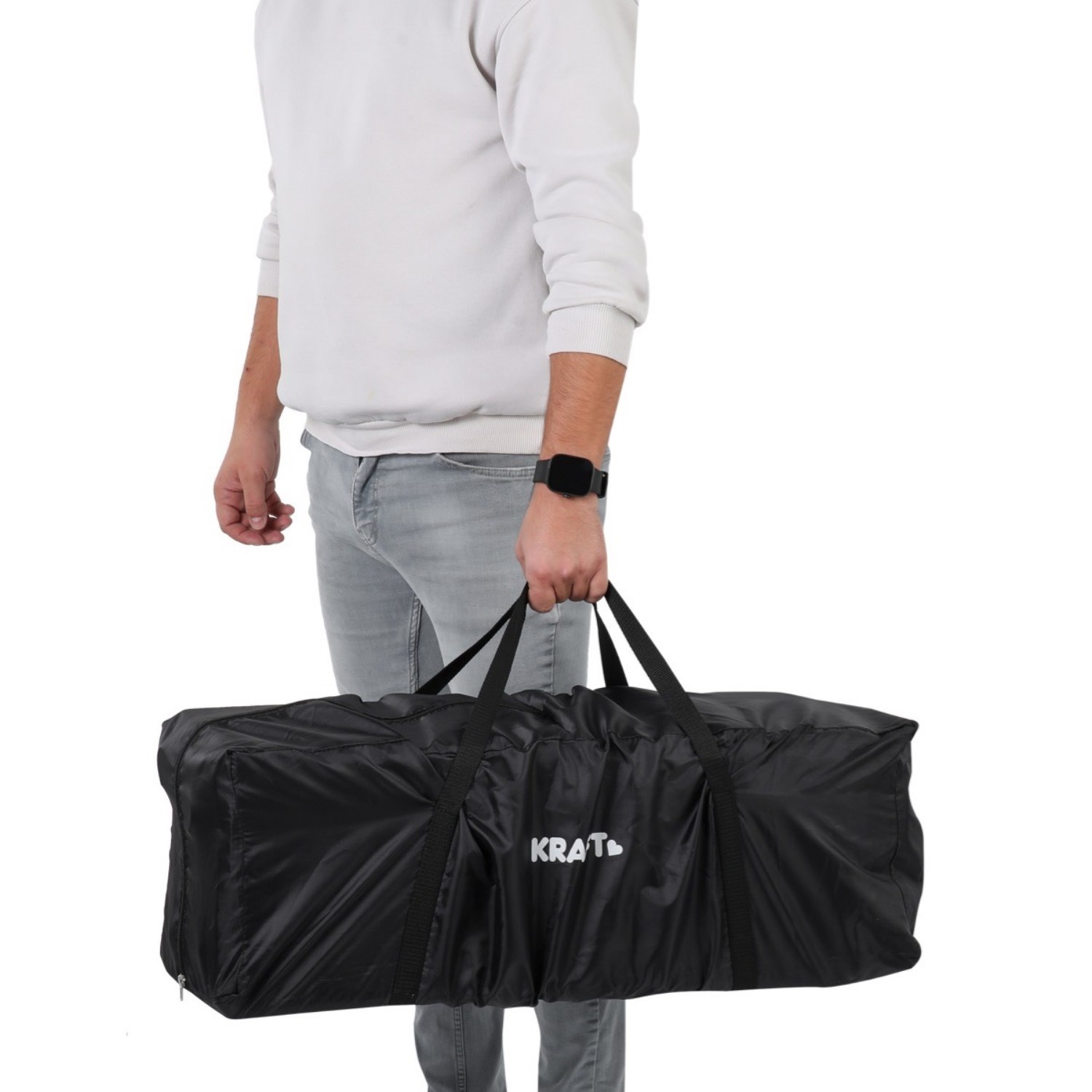 Kraft Tiger PR Anne Yanı Oyun Parkı 70x120 Cm Light Grey