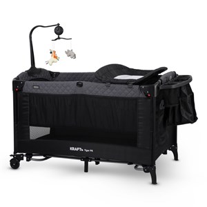 Kraft Tiger PR Anne Yanı Oyun Parkı 70x120 Cm Dark Grey