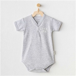 Andywawa Basic Bebek Body AC25896 Gri-Melanj