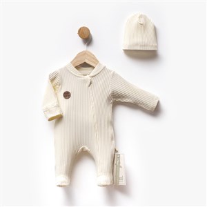 Flexi Bebek Tulumu 513021 Krem