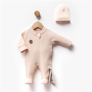 Flexi Bebek Tulumu 513021 Somon