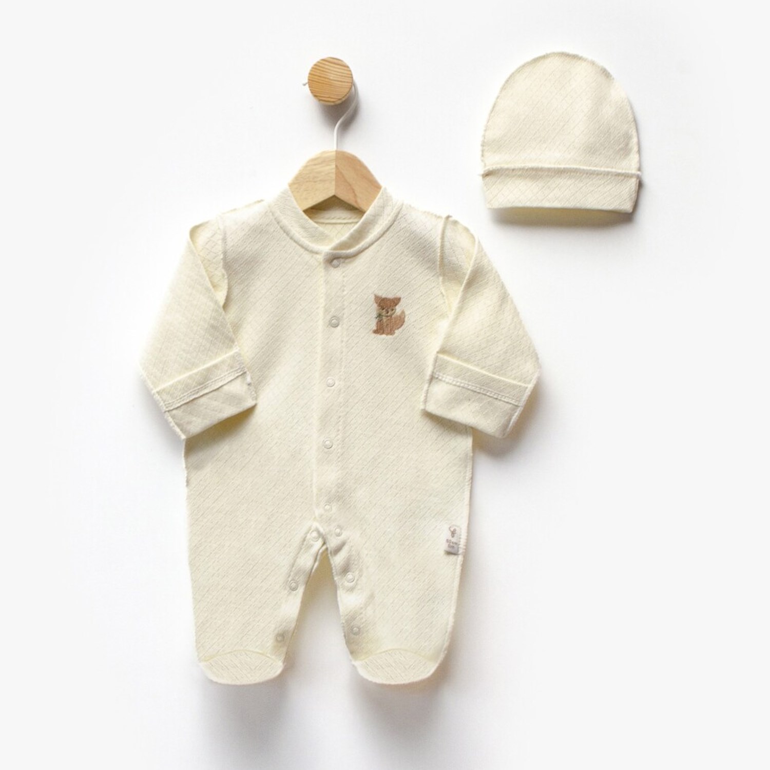 Flexi Bebek Tulumu 252349 Ekru