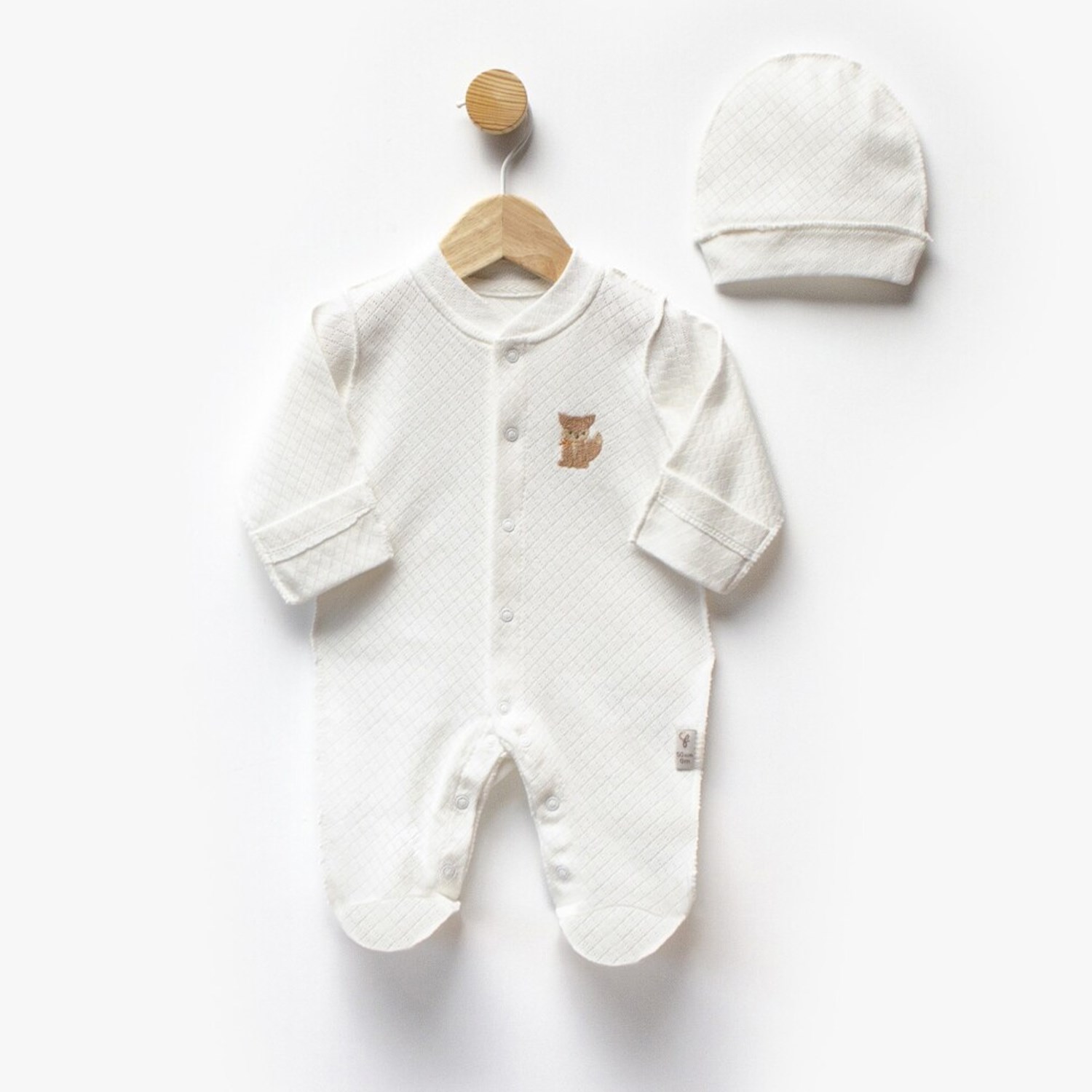 Flexi Bebek Tulumu 252349 Krem