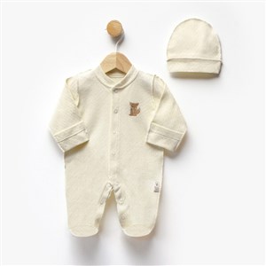Flexi Bebek Tulumu 252349 Ekru