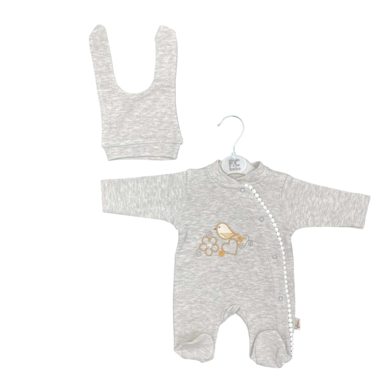 Flexi Bebek Tulumu 252357 Gri