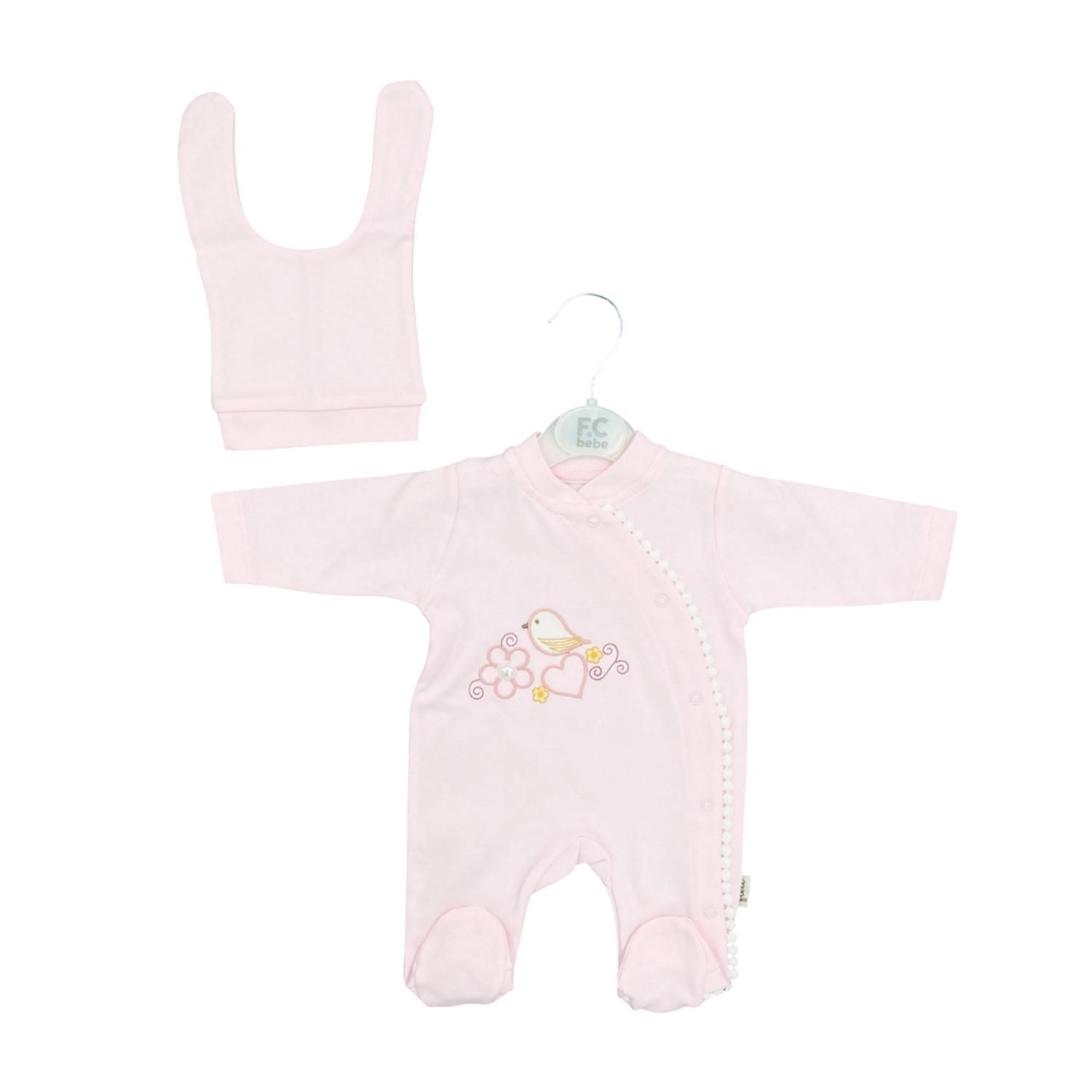 Flexi Bebek Tulumu 252357 Pembe