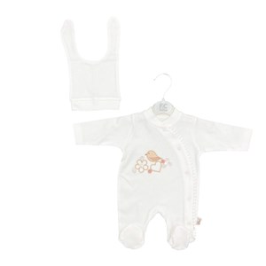 Flexi Bebek Tulumu 252357 Beyaz