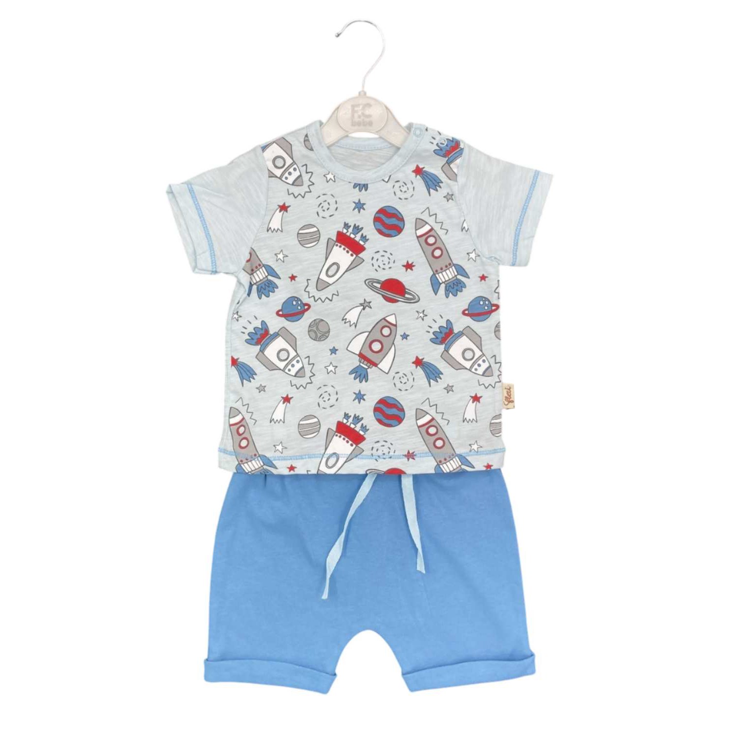 Flexi İkili Bebek Takım 216416 Mavi