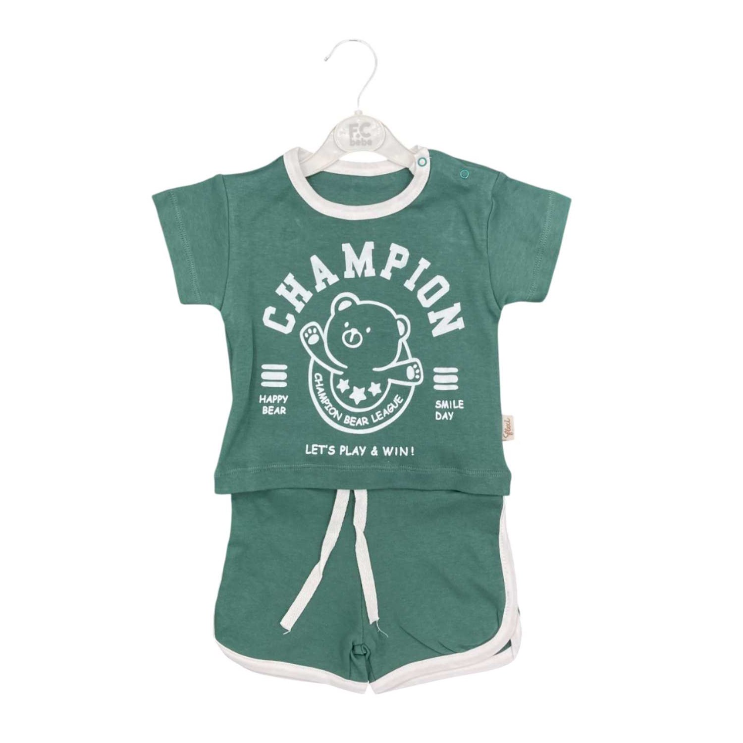 Flexi İkili Bebek Takım 216405 Yeşil