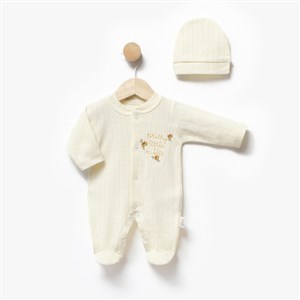 Flexi Bebek Tulumu 252310 Krem