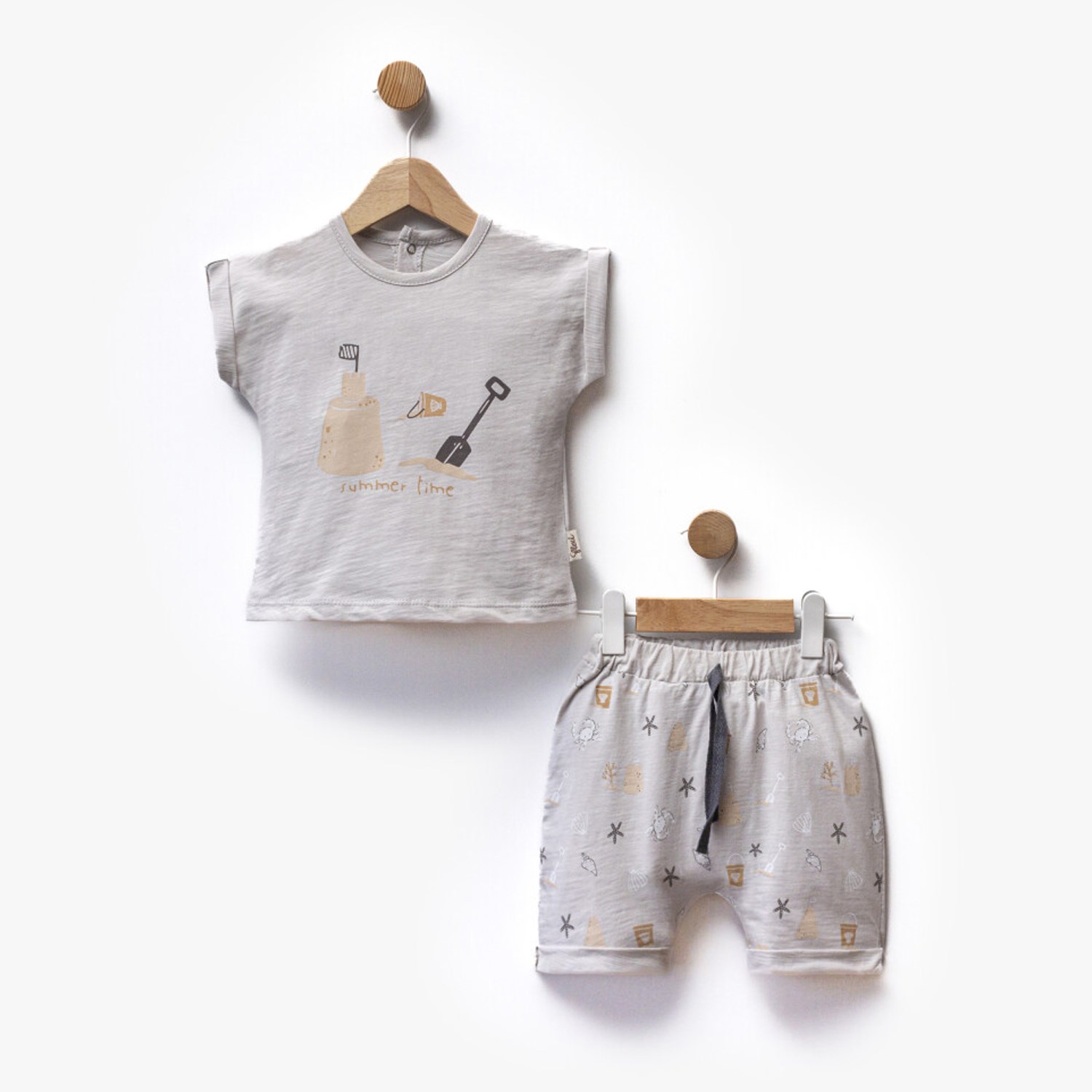 Flexi İkili Bebek Takım 216389 Gri