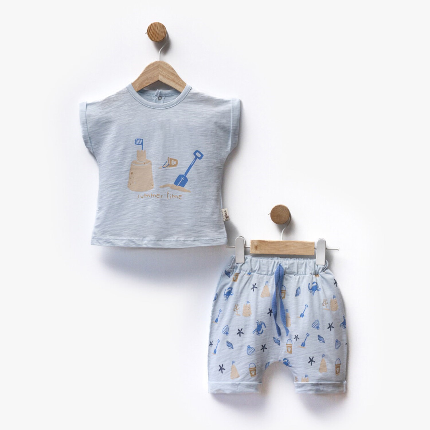 Flexi İkili Bebek Takım 216389 Mavi